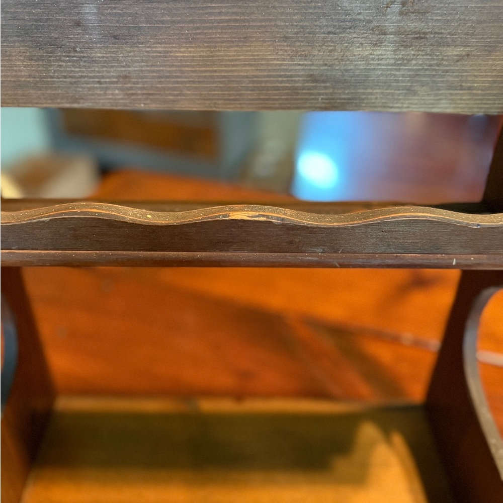 Vintage Wooden Spice/Trinket Holding Rack - Picture 8 of 11
